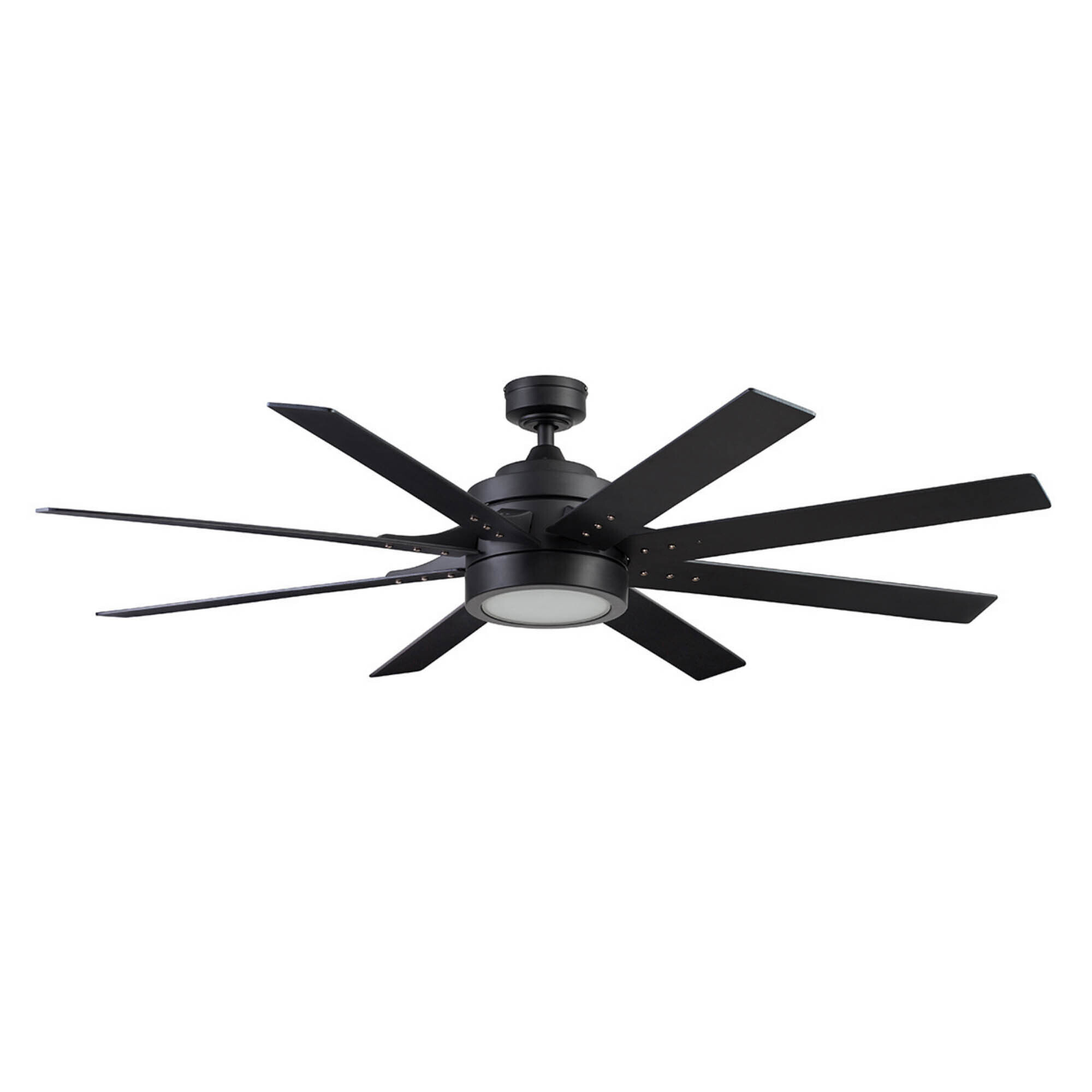Honeywell, 62in. Honeywell Xerxes Ceiling Fan Matte Black, Fan Diameter 62 in, Fan Blade Span 60+, Air Delivery 4334 cfm, Model# 51473